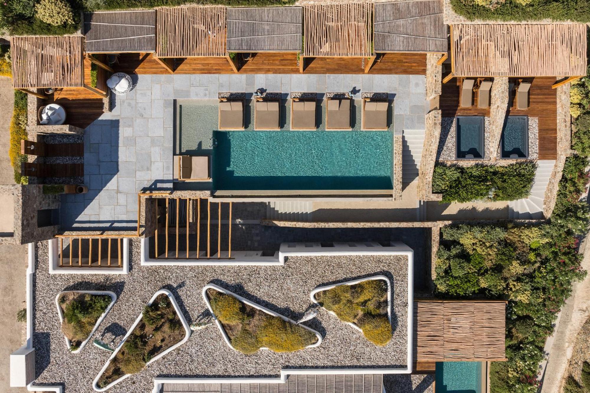 Mileo Hotel Kaló Livádi Kültér fotó